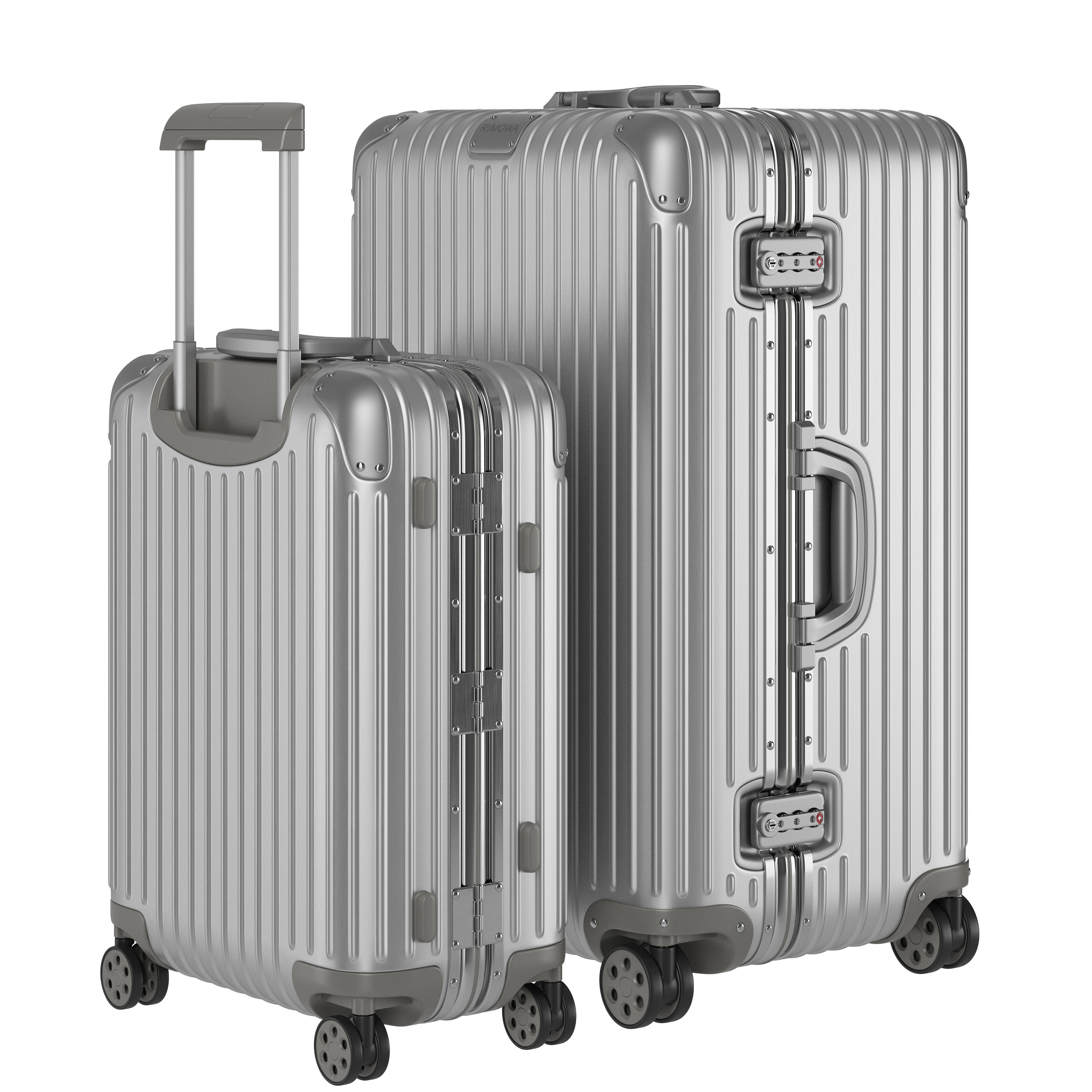 Rimowa Suitcase Collection 3D model_4