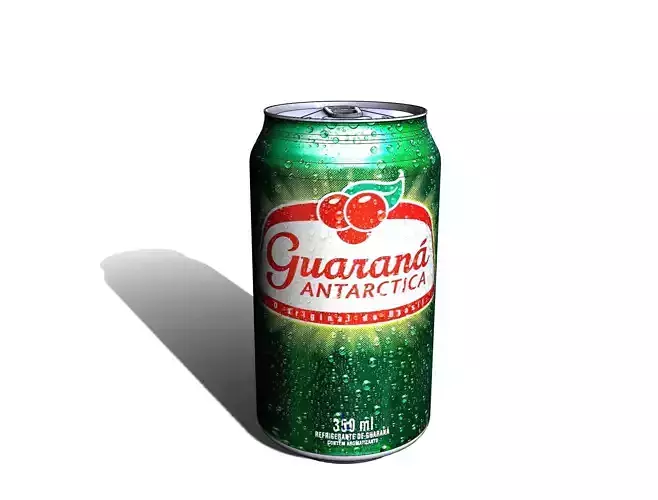 Lata de 350ml guarana Antartica