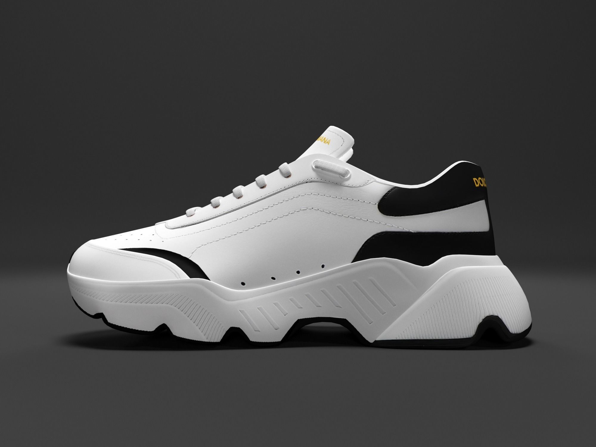 Shoes Low Poly Model Low-poly 3D model_4