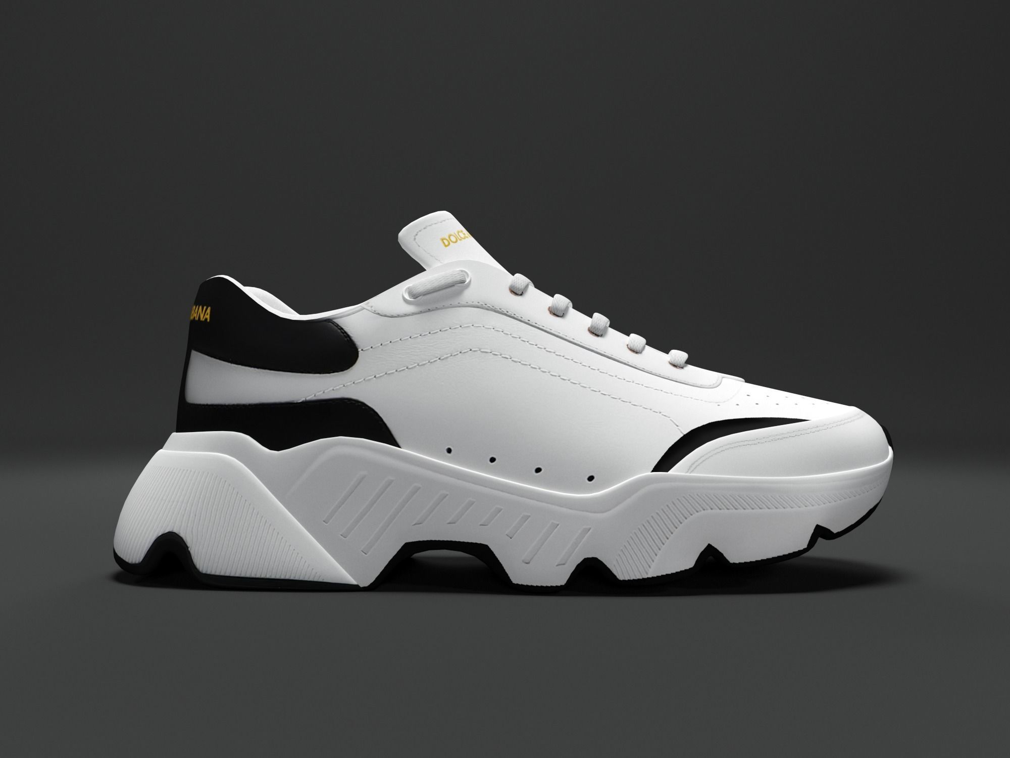 Shoes Low Poly Model Low-poly 3D model_5