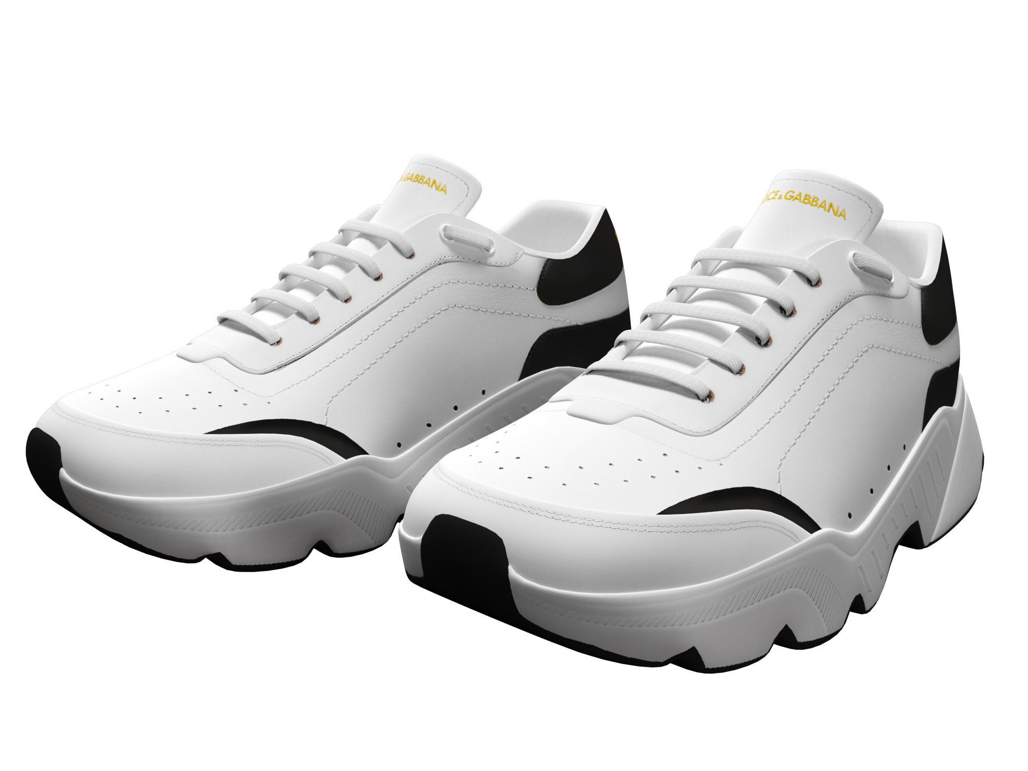 Shoes Low Poly Model Low-poly 3D model_1