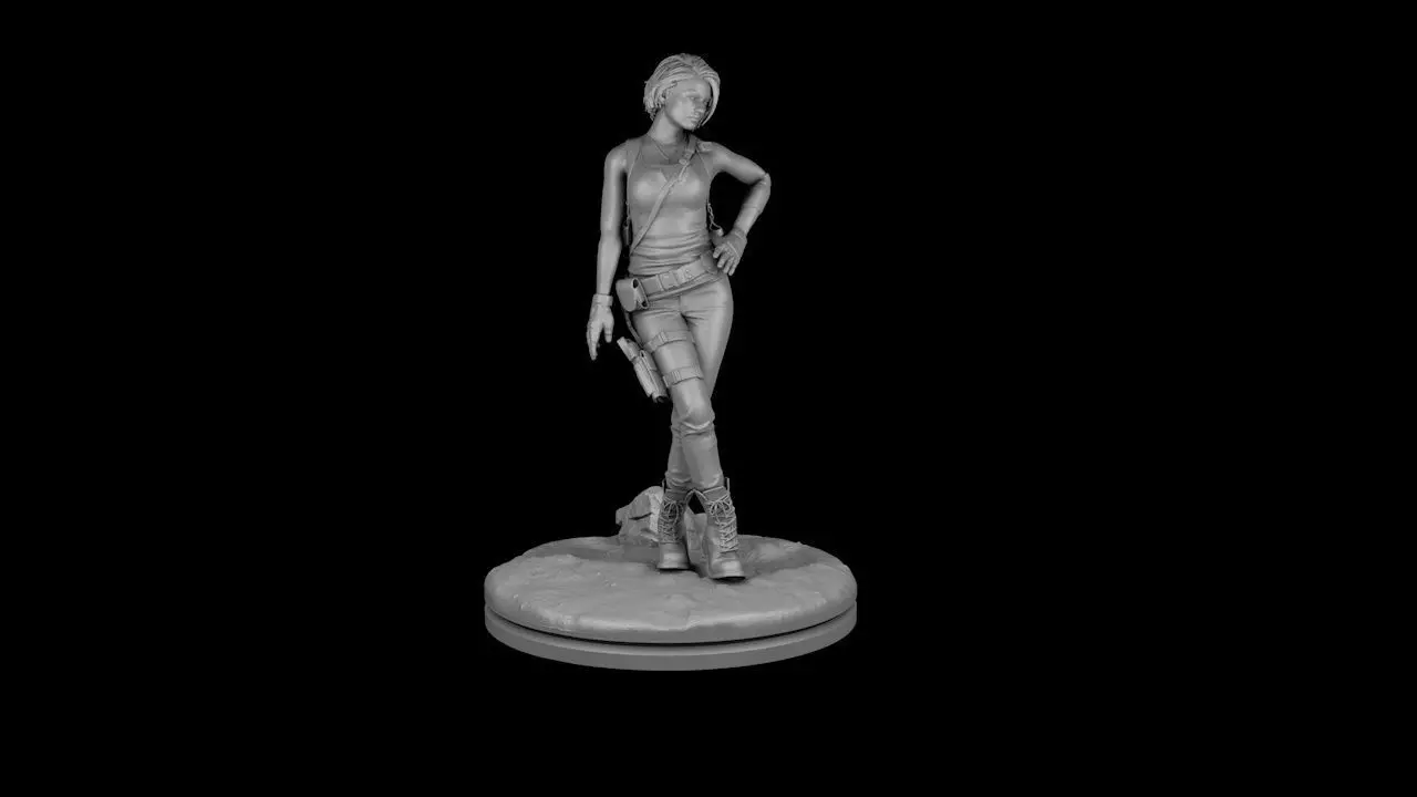 jill valentine resident evil 3 remake Free 3D print model_0