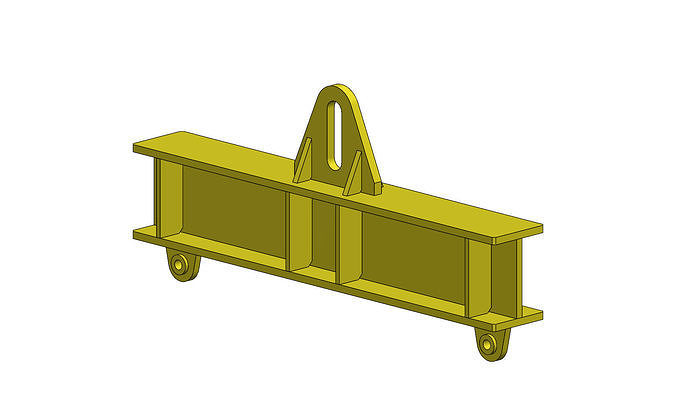  Lifting beam 3D print model