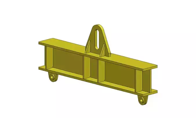  Lifting beam 3D print model