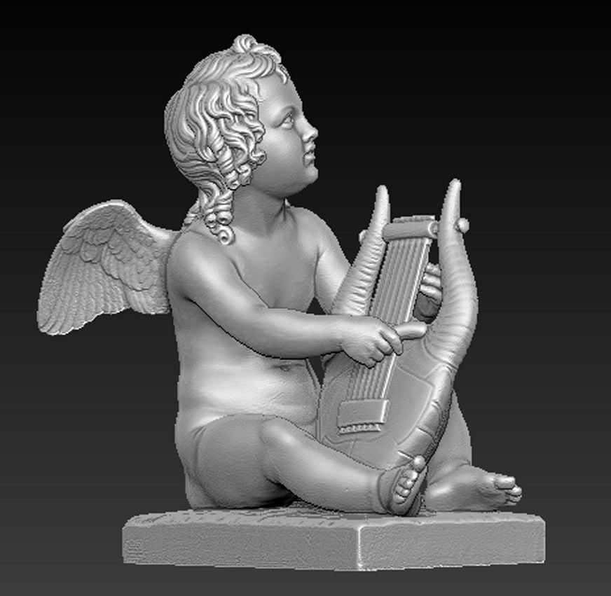 Angel Cupid 3D Model 3D print model_1