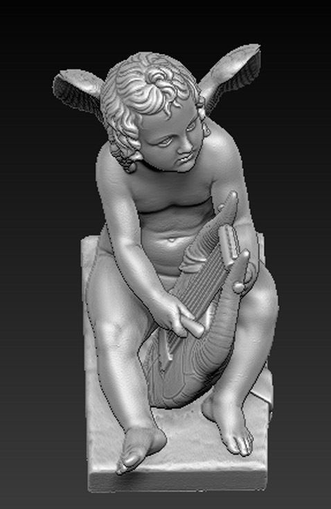 Angel Cupid 3D Model 3D print model_5
