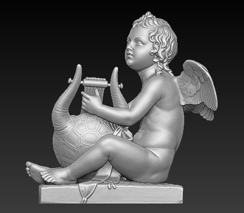 Angel Cupid 3D Model 3D print model_3