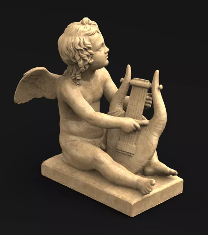 Angel Cupid 3D Model 3D print model_0