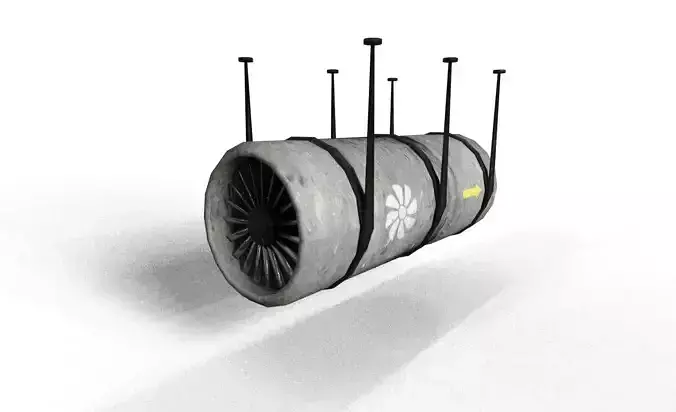 Tunnel Ventilation Fan Model