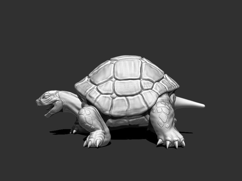 3D Turtle for Printing 3D print model_1