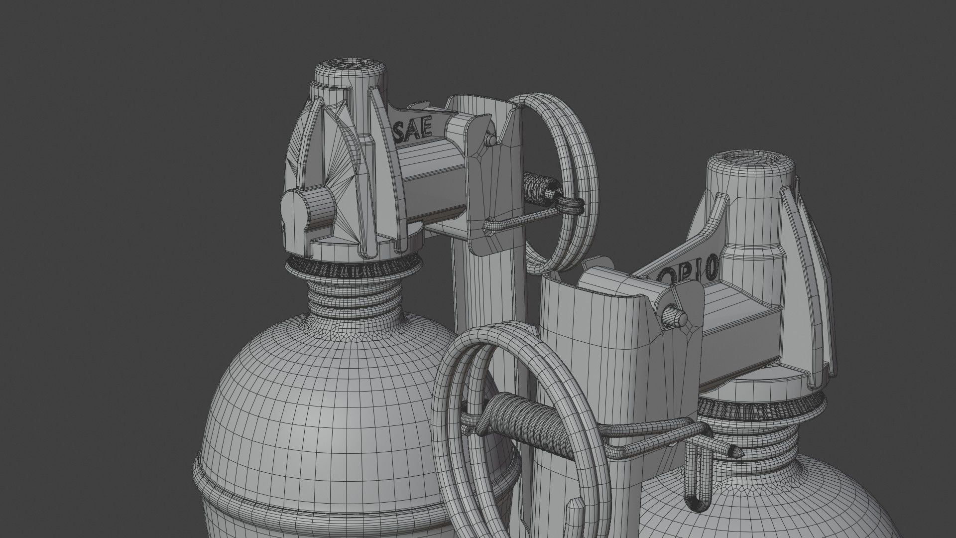 SOLDIER Frag Grenade 3D model_11