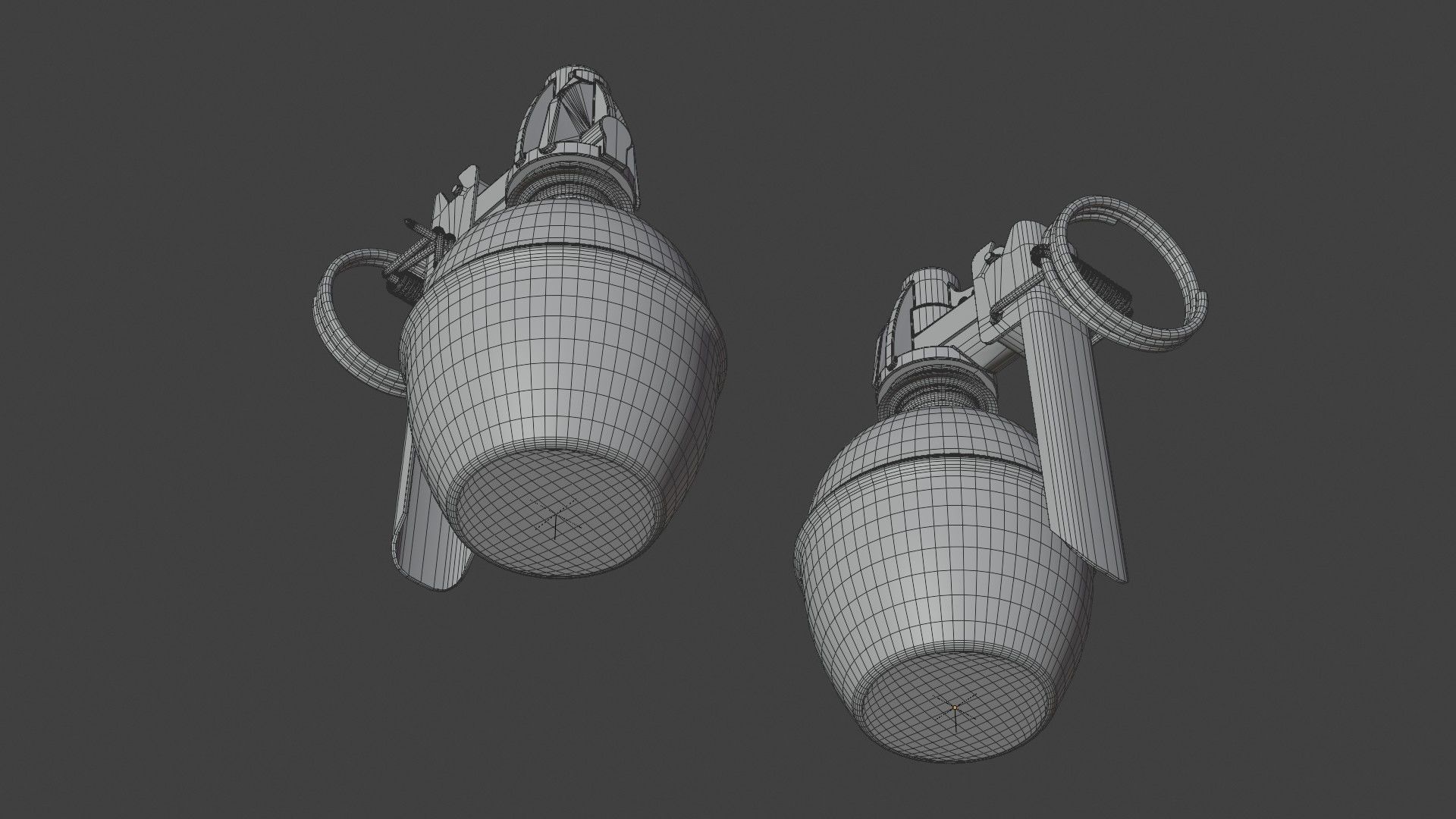 SOLDIER Frag Grenade 3D model_15