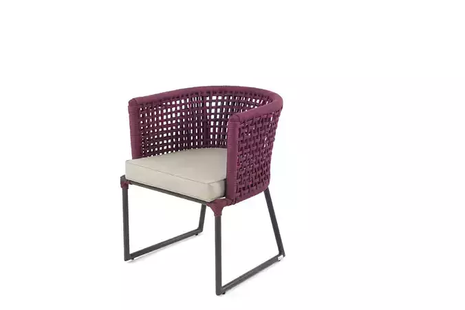 MODEL1145 rattan dining chair