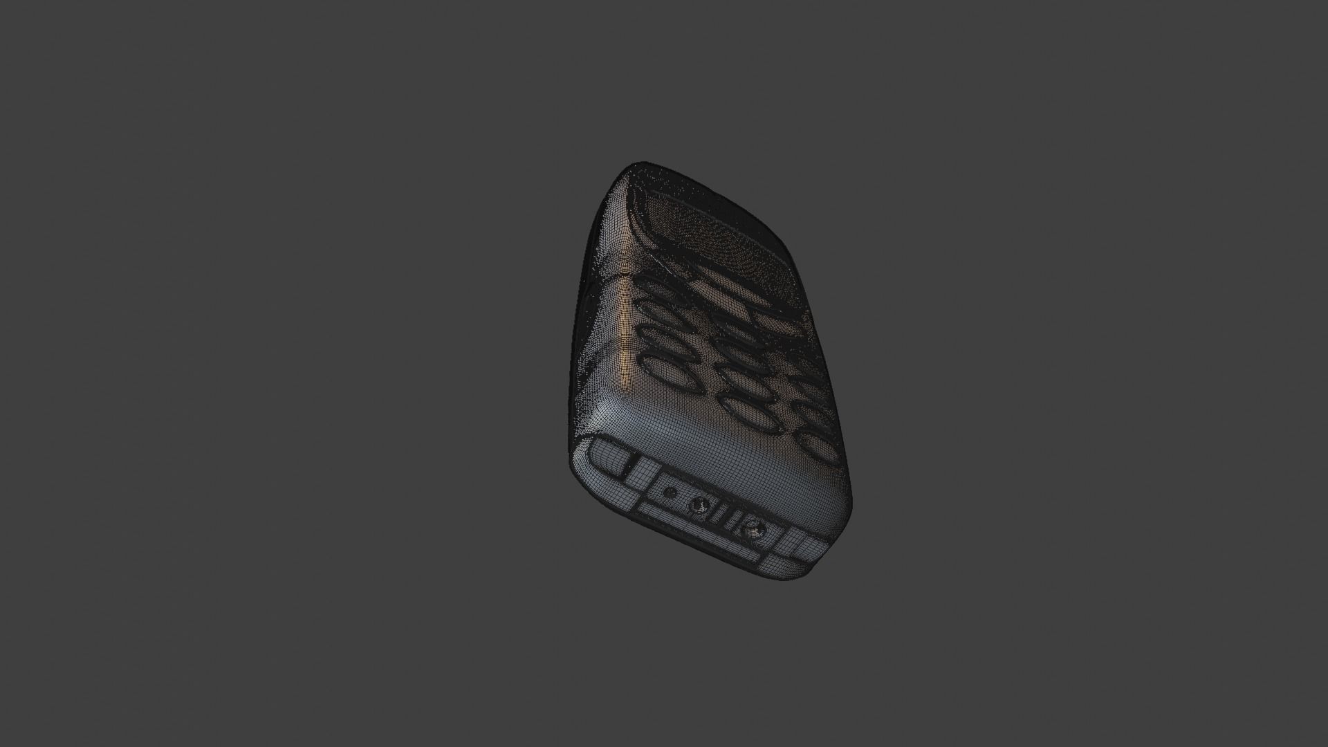 Nokia 3310 Gray 3D model_8