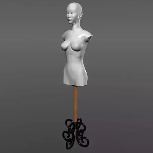 Mannequin Low-poly 3D model