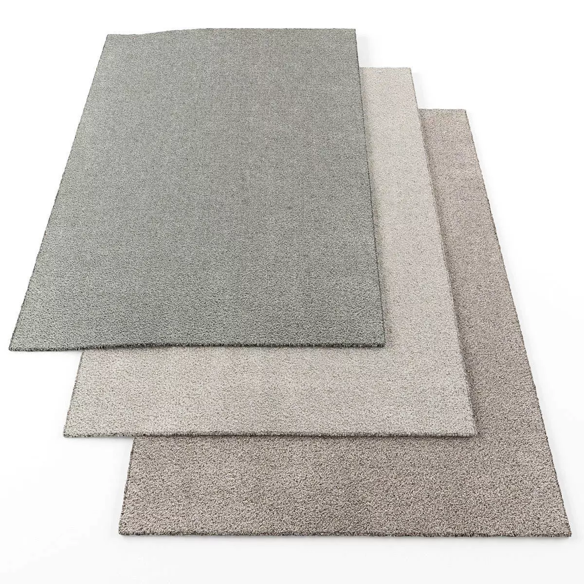 Rugs-769 three rugs Low-poly 3D model_0