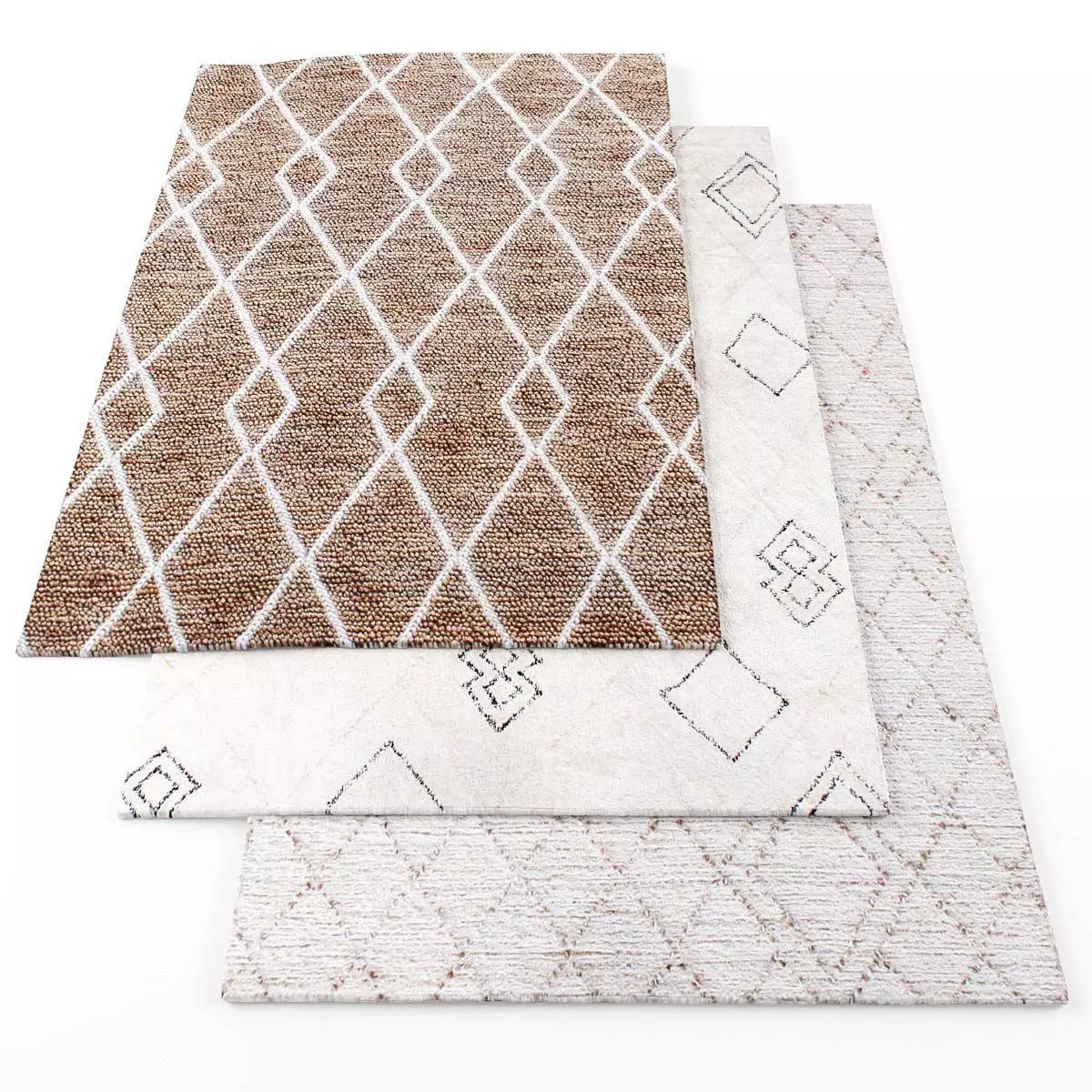 Rugs-771 rugs for living room Low-poly 3D model_0