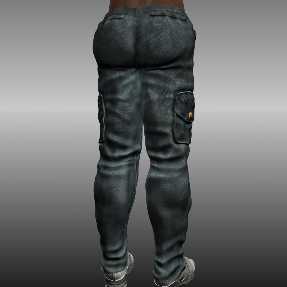 Orpheus Afro Man Low-poly 3D model_8