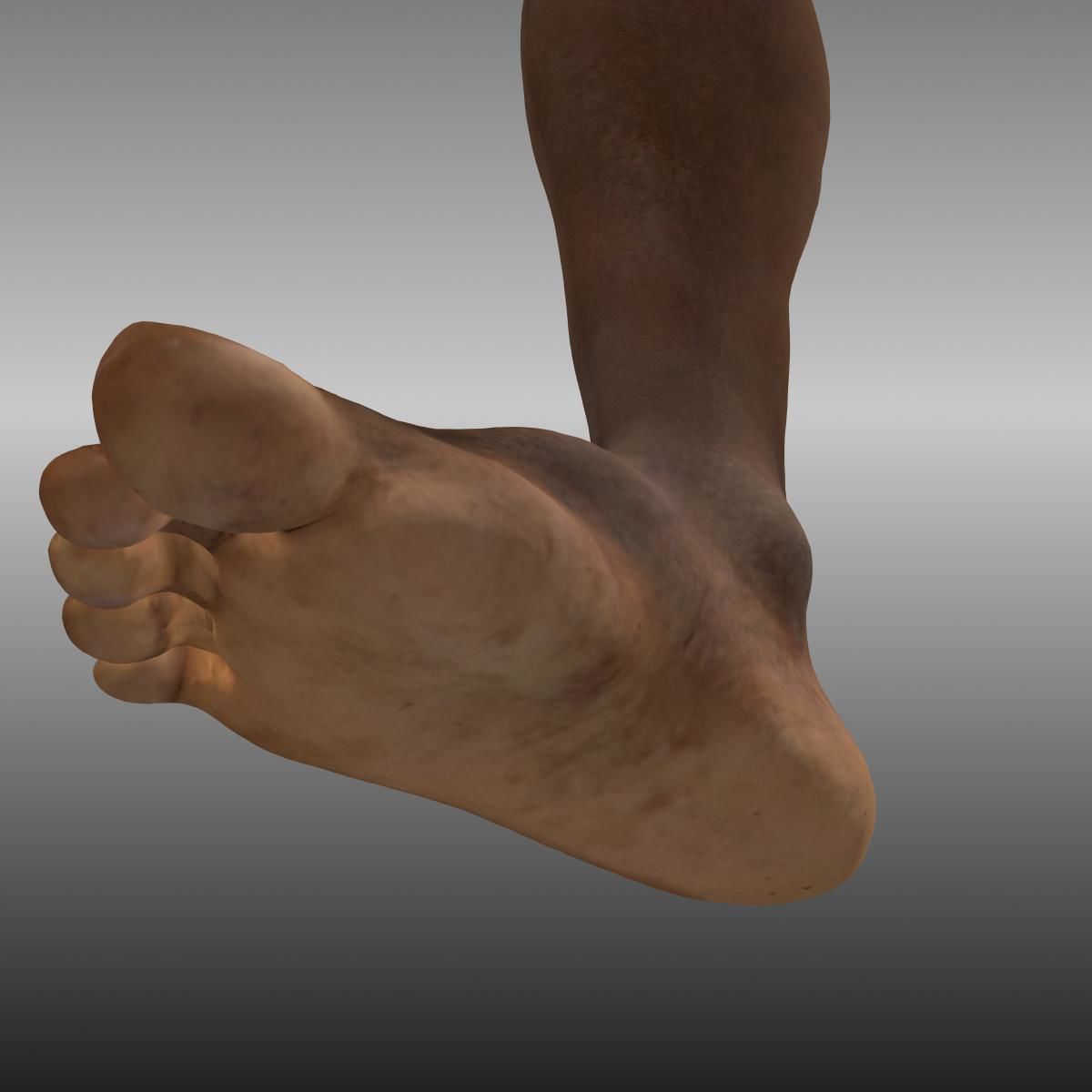 Orpheus Afro Man Low-poly 3D model_15