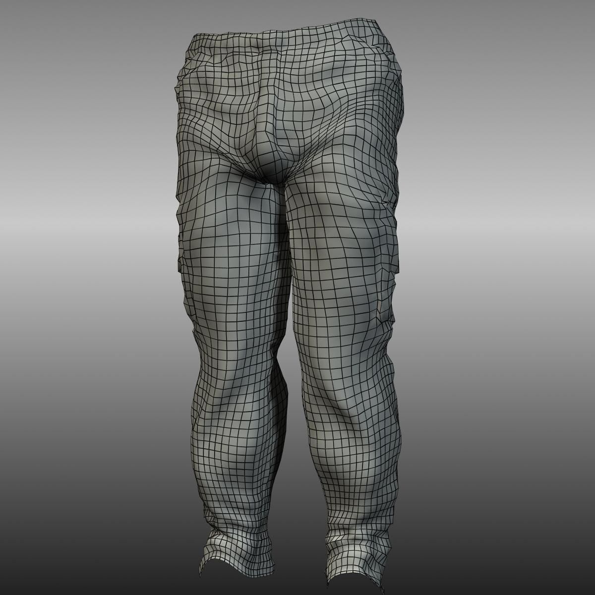 Orpheus Afro Man Low-poly 3D model_21