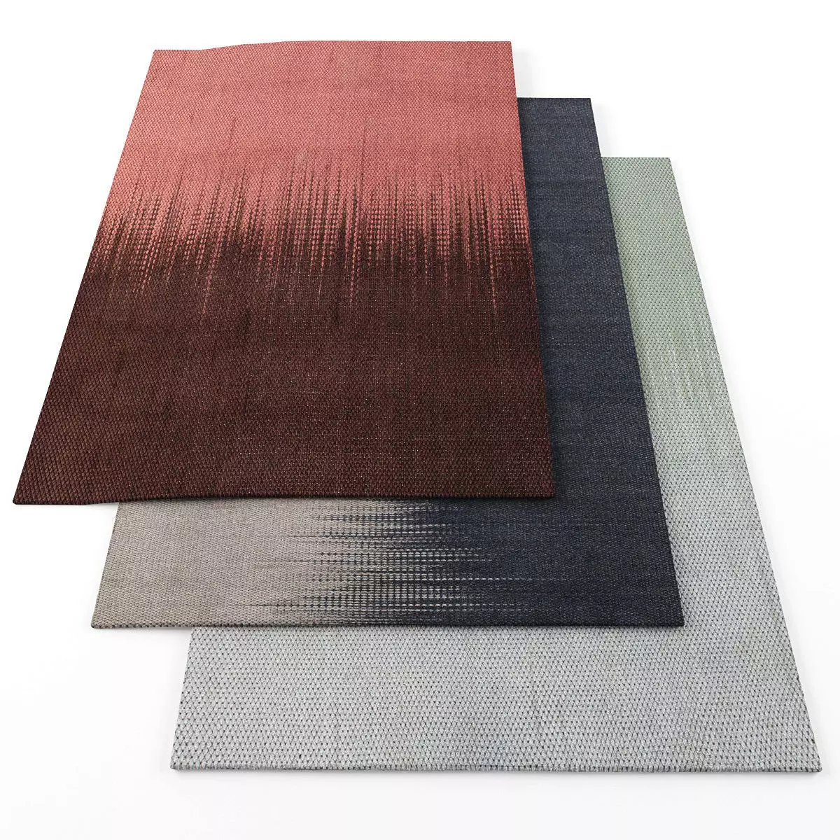 Rugs-783 three rugs Low-poly 3D model_0