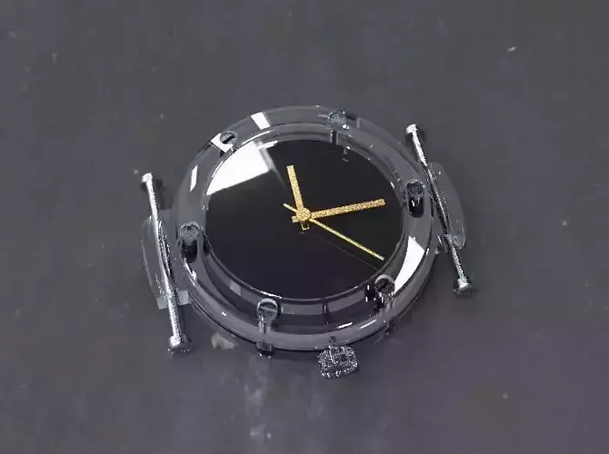 3rd Crystal Sapphire Watch Case for ENLOONG 3D print model 3D print model