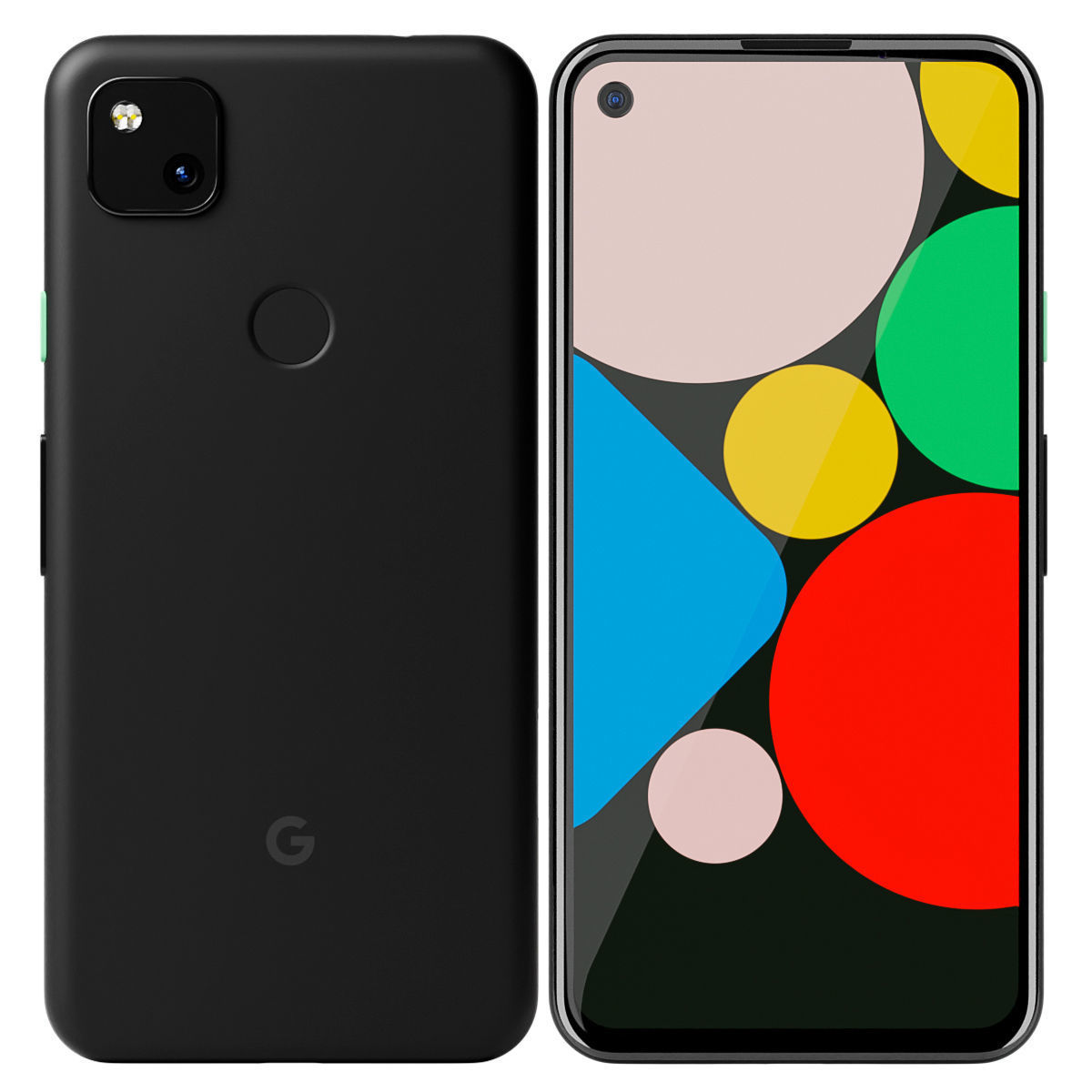 Google Pixel 4a  3D model_1