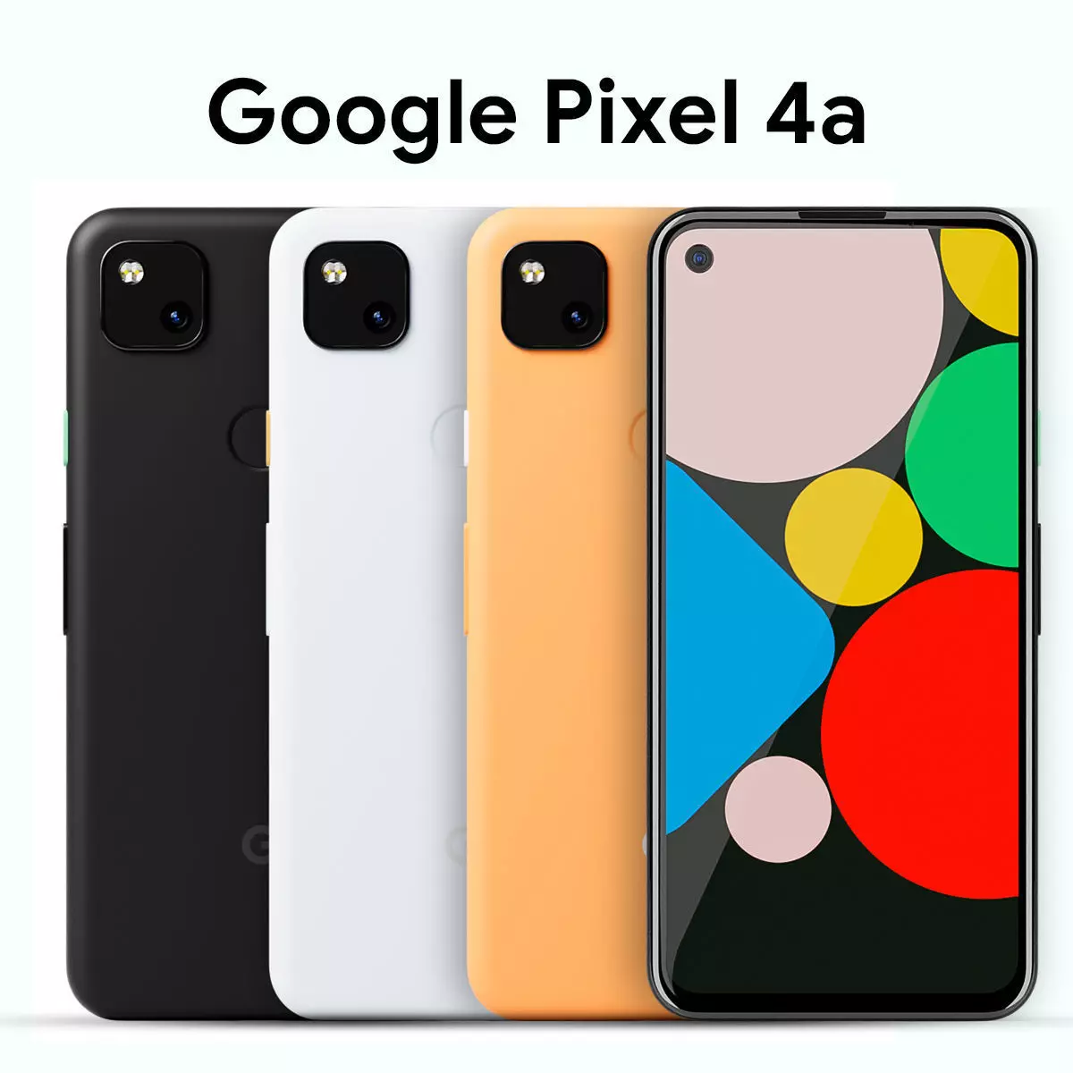 Google Pixel 4a  3D model_0