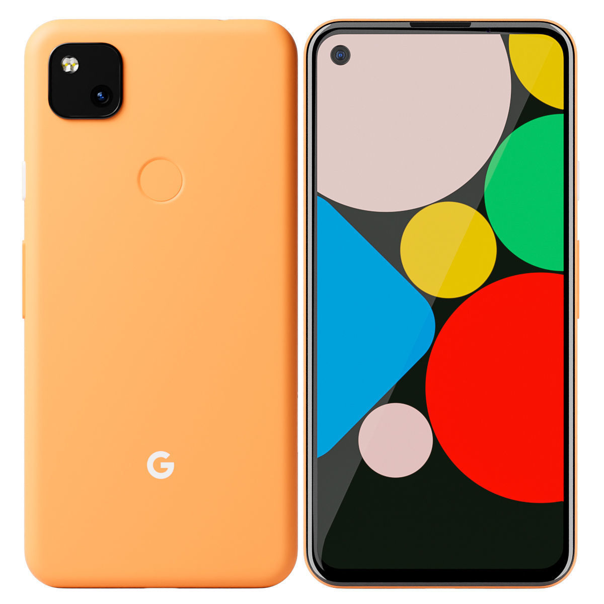 Google Pixel 4a  3D model_3