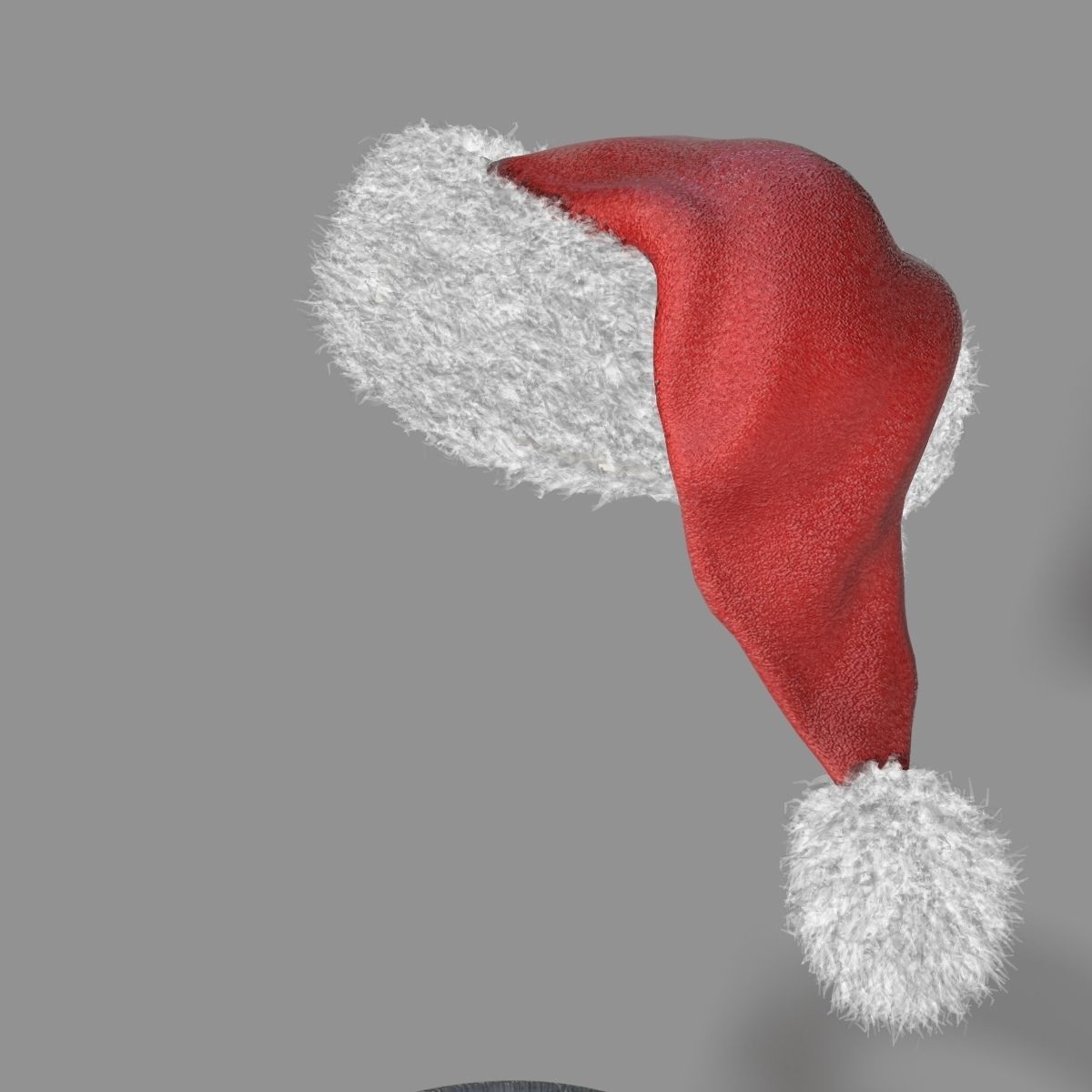 Santa Claus Rigged Low-poly 3D model_17