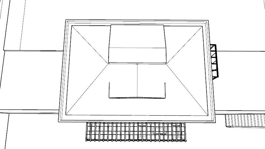 TRIPLEX HOUSE Free low-poly 3D model_40