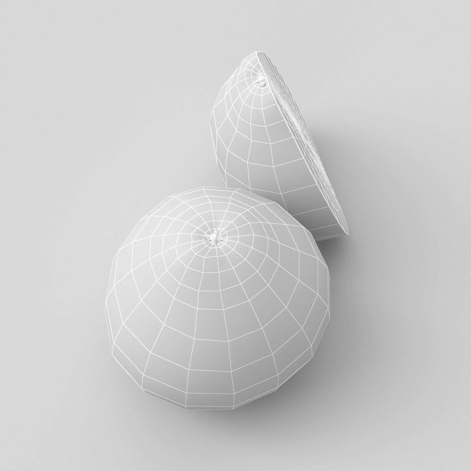 Pomelo mango 3D model_11