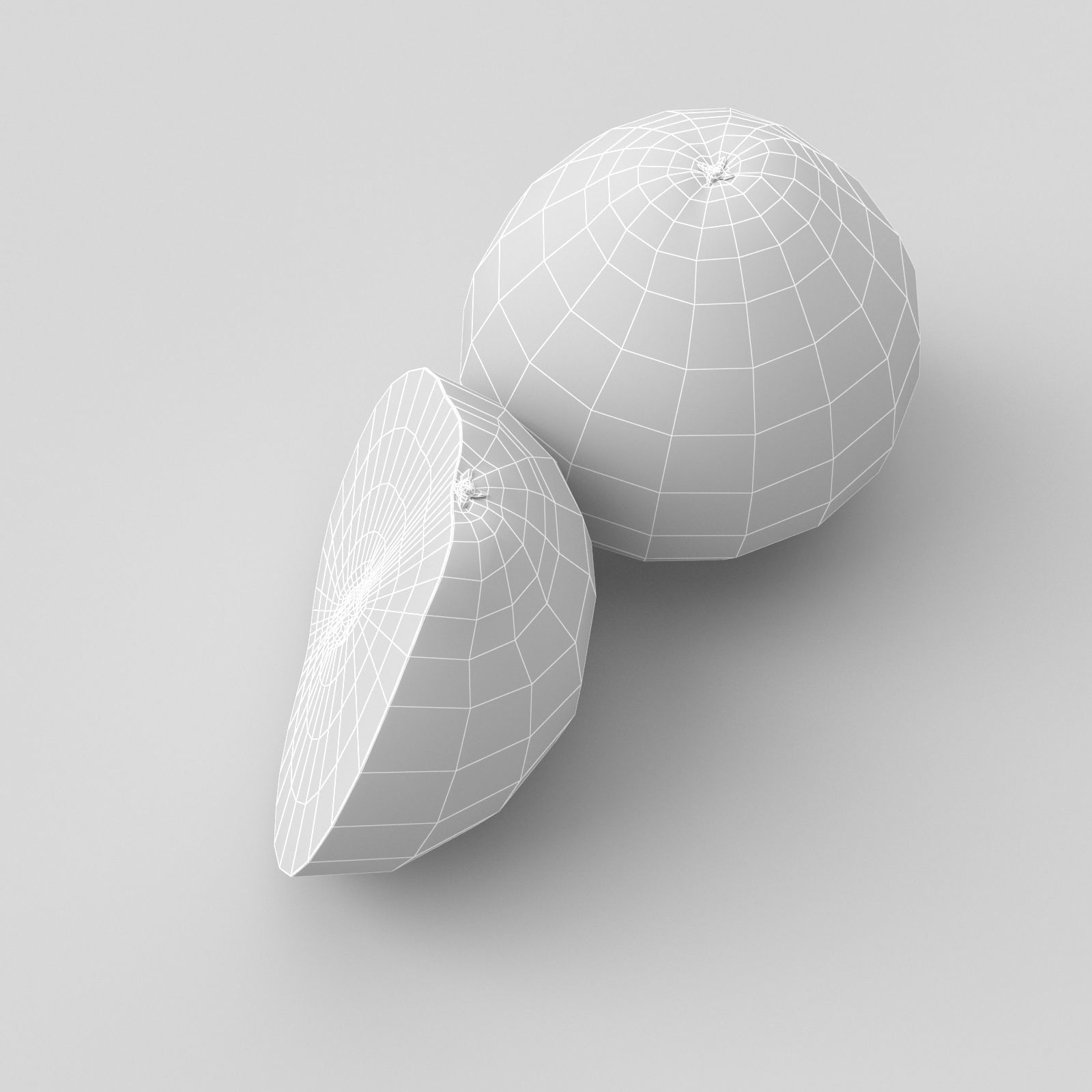 Pomelo mango 3D model_13
