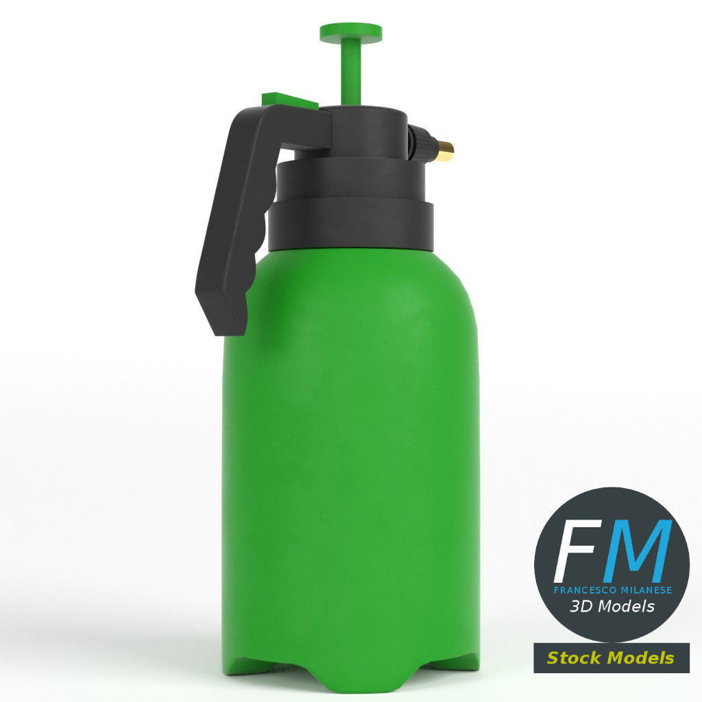 Sprayer for gardening 3D model_3