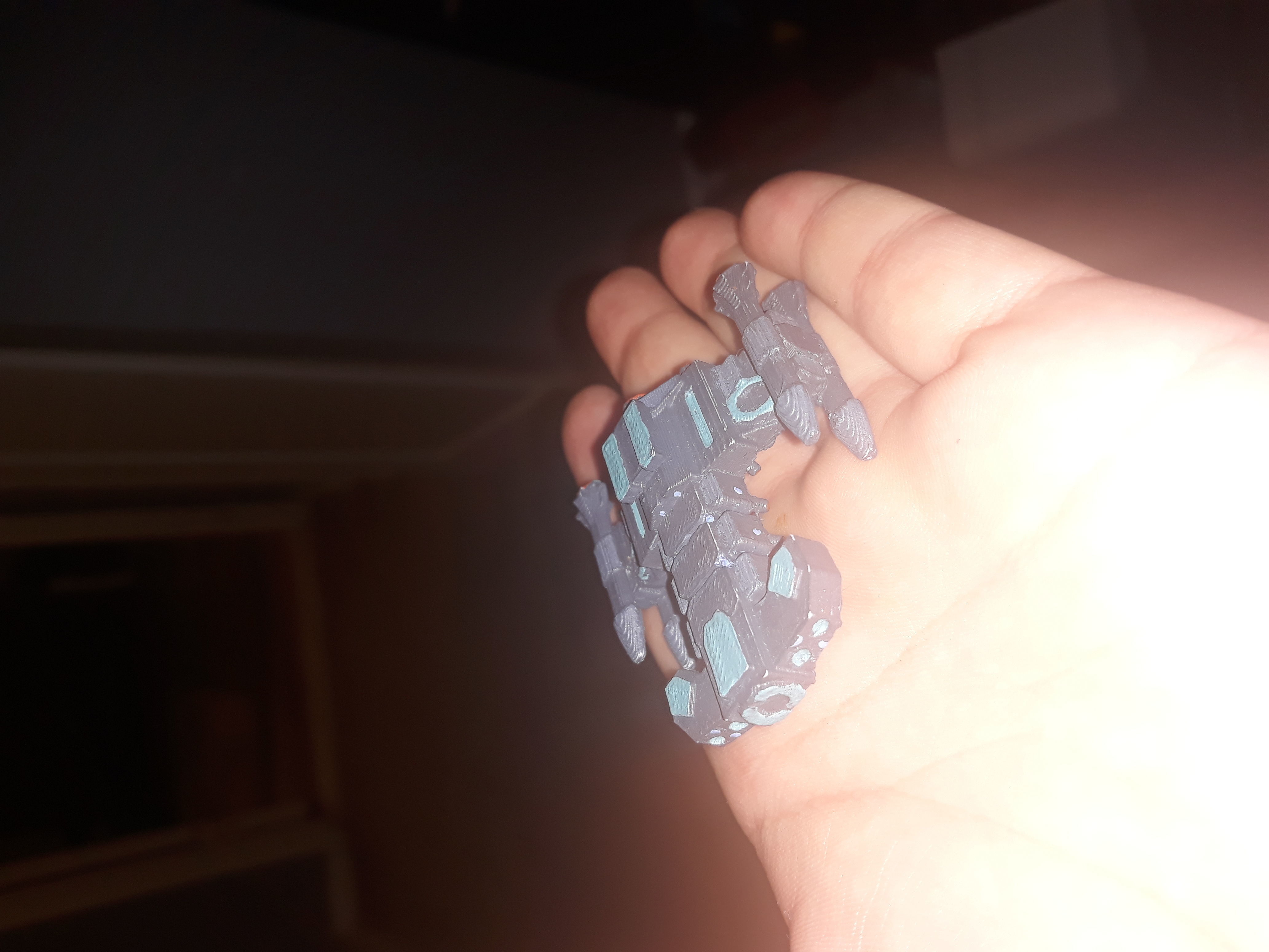 Terran battlecruiser  3D print model_3