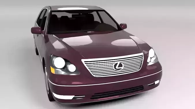 LEXUS LS 430 LOWPOLY