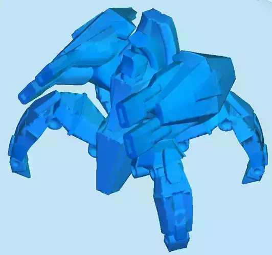Protoss Immortal 3D print model