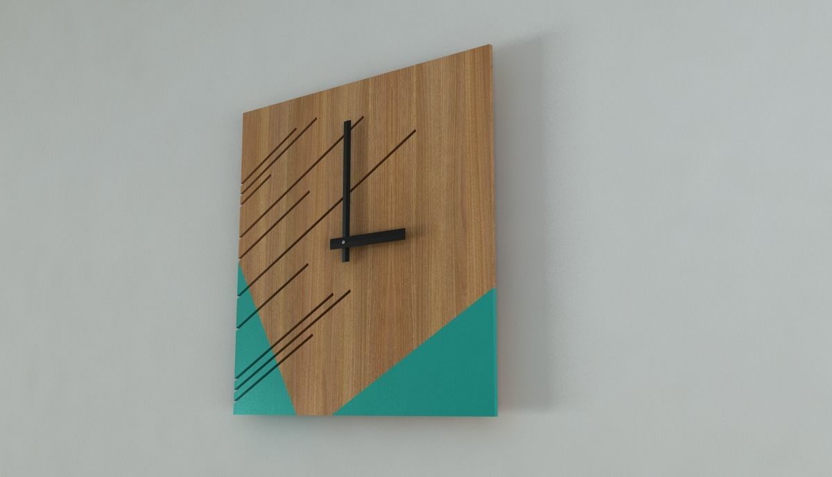 Wall Clocks  collection 3D model_3
