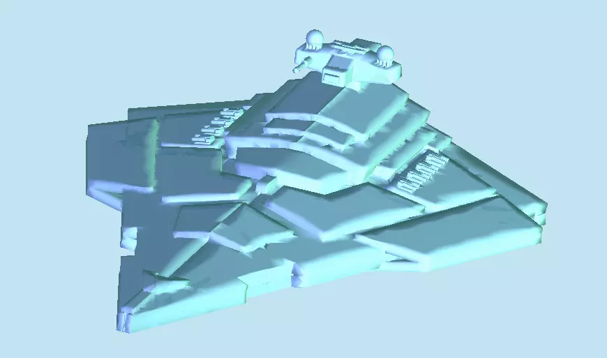 Victory Star Destroyer 3D print model