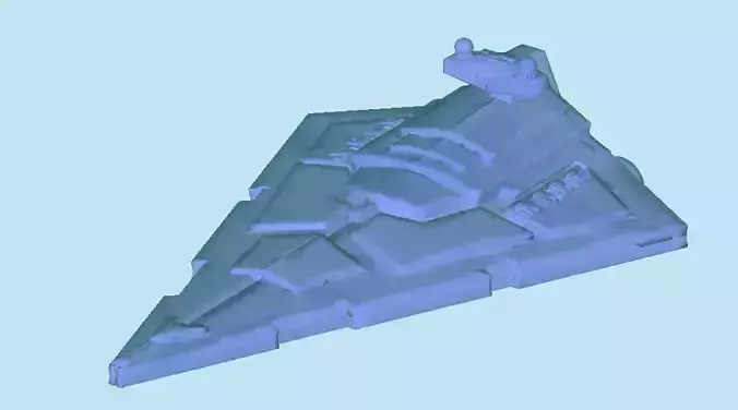 Imperial Star Destroyer 3D print model