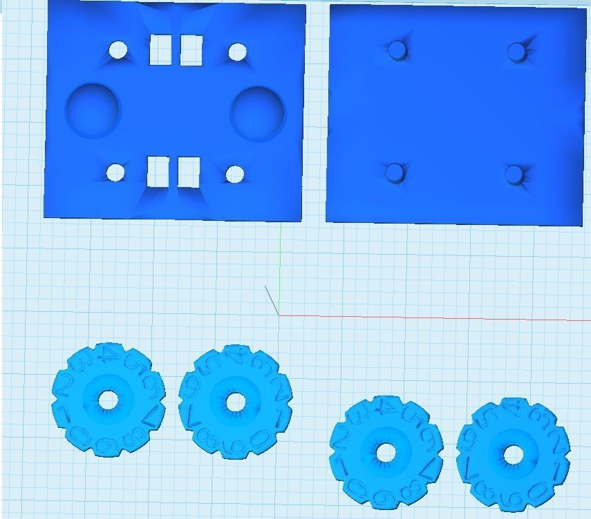Life counter 3D print model_1