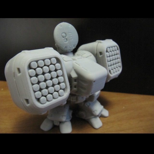 CHIBI-TECH SD - SENSOR 02 - DISH         3D print model_4