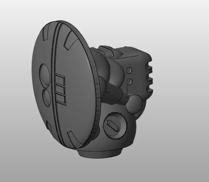 CHIBI-TECH SD - SENSOR 02 - DISH         3D print model_0