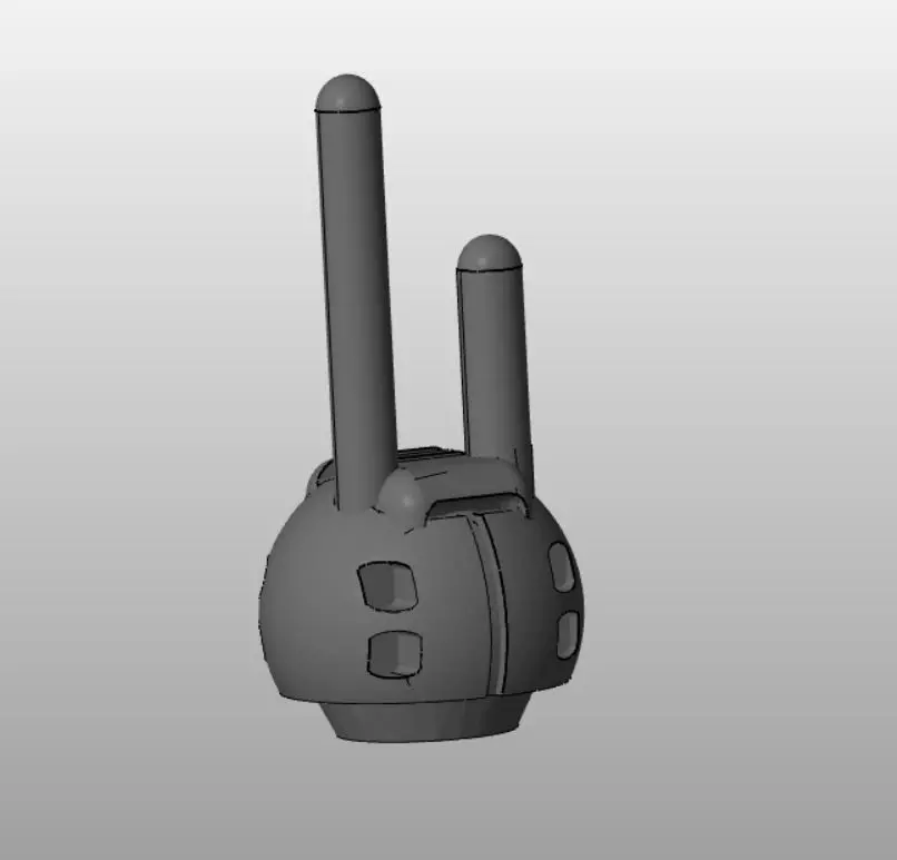 CHIBI-TECH SD - COMM POD 01 3D print model