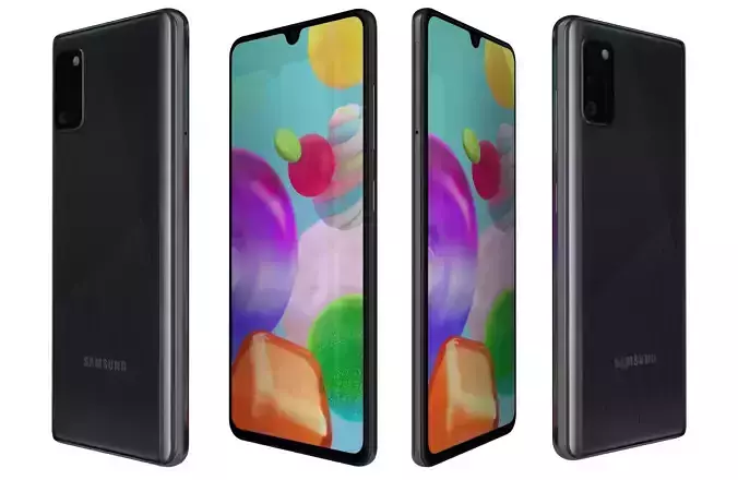 Samsung Galaxy A41 Prism Crush Black