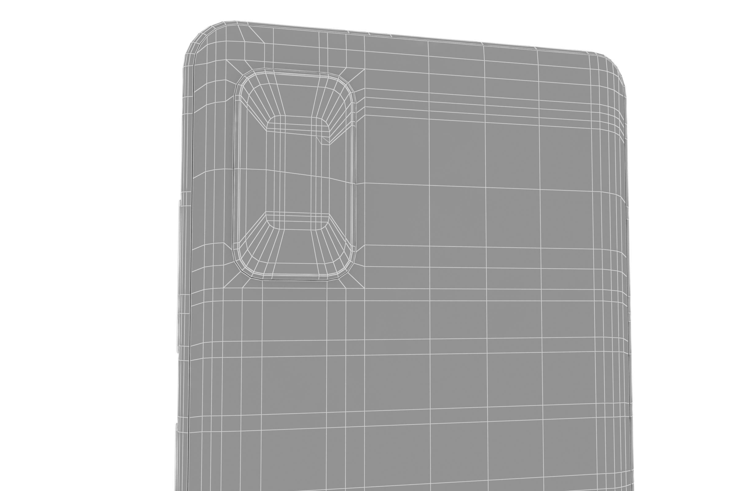 Samsung Galaxy A41 Prism Crush Silver 3D model_17