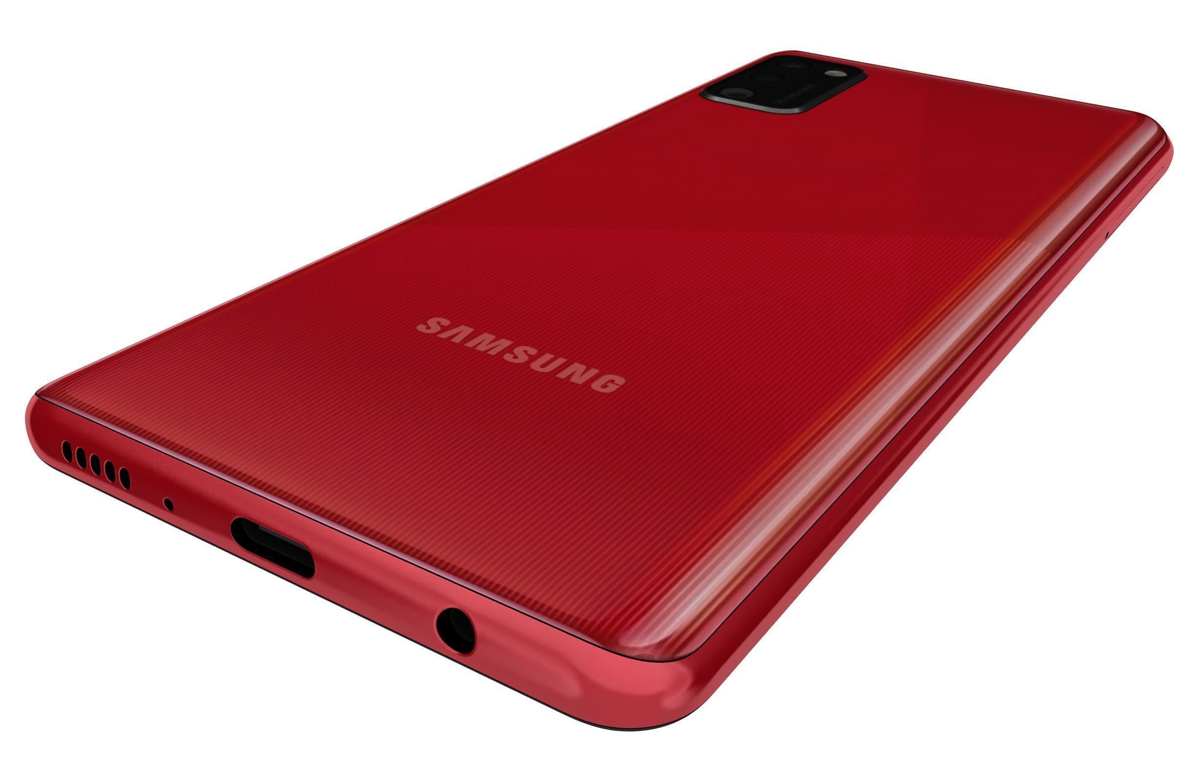 Samsung Galaxy A41 Prism Crush Red 3D model_12