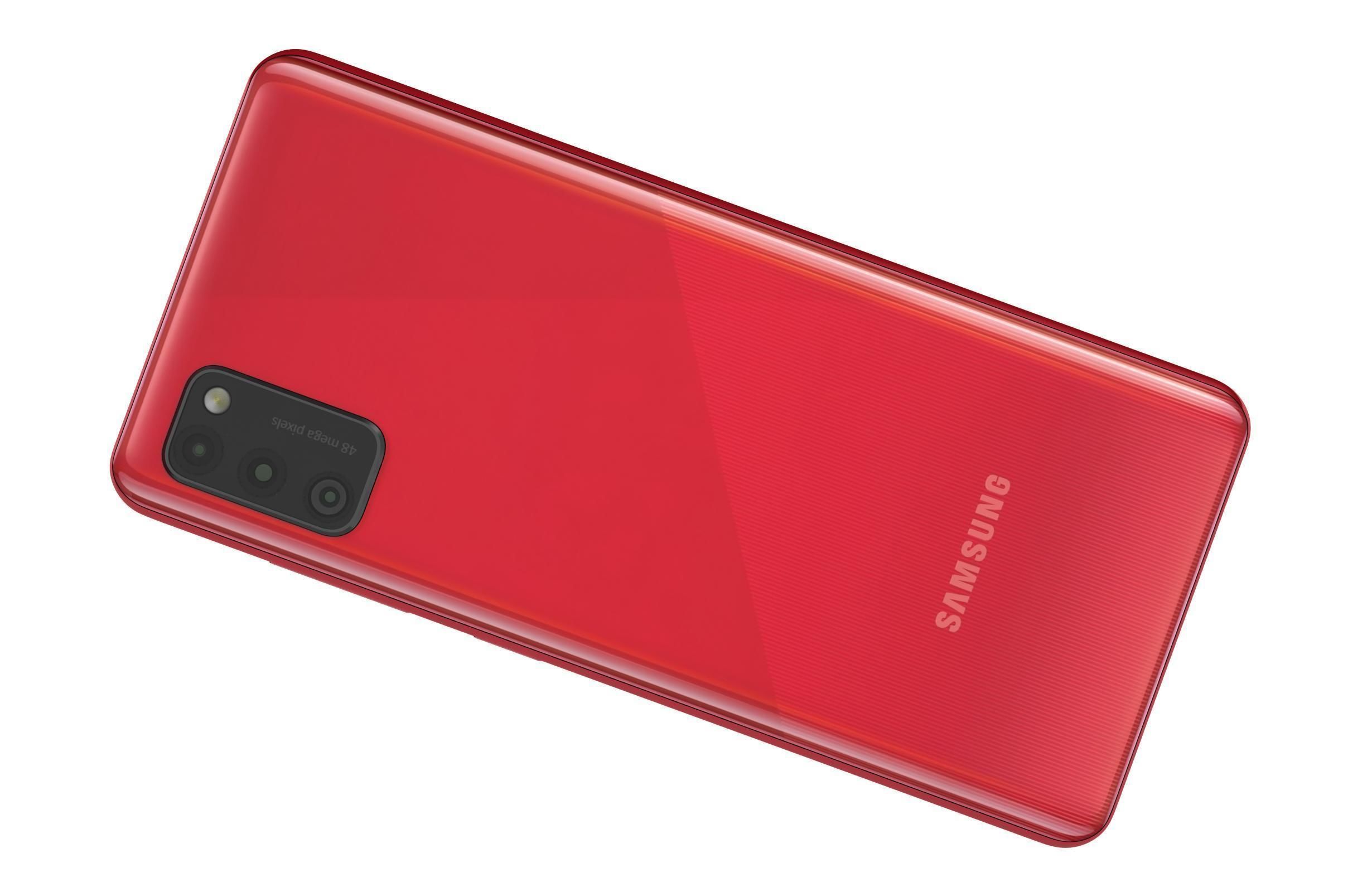 Samsung Galaxy A41 Prism Crush Red 3D model_9