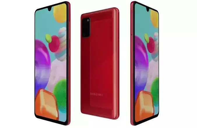 Samsung Galaxy A41 Prism Crush Red
