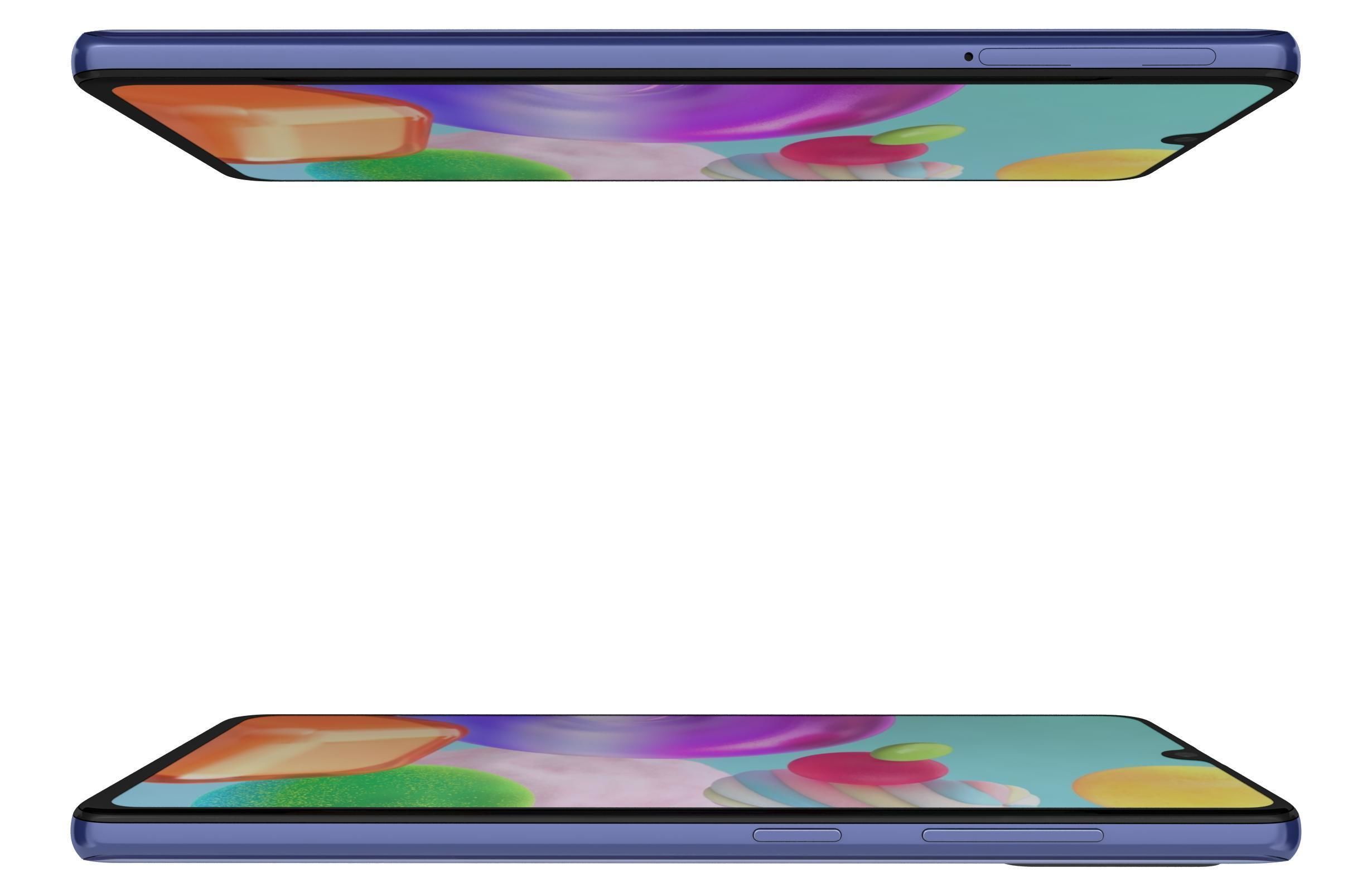 Samsung Galaxy A41 Prism Crush Blue 3D model_7
